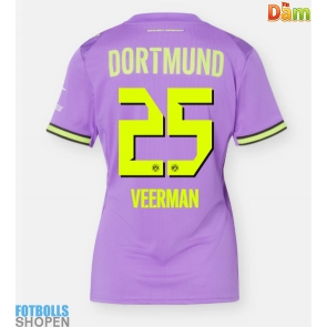 Billiga Borussia Dortmund Joey Veerman #25 Tredjeställ Dam 2026-27 Kortärmad